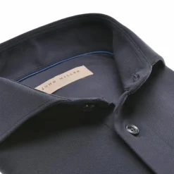 John Miller Slimfit Overhemd 5140879 Blauw Best