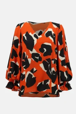 Joseph Ribkoff Blouse Oranje 233201 New