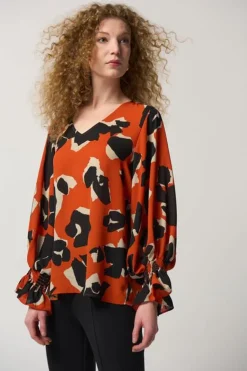 Joseph Ribkoff Blouse Oranje 233201 New