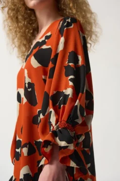 Joseph Ribkoff Blouse Oranje 233201 New