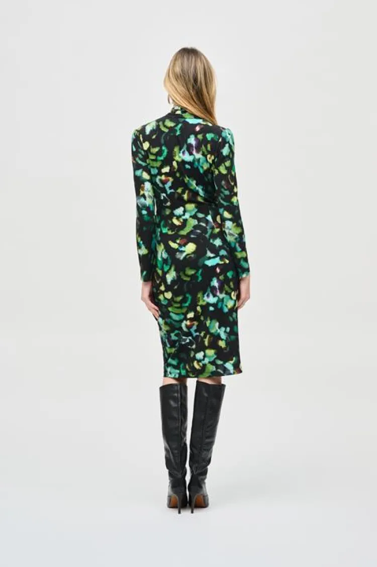 Joseph Ribkoff Jurk 243321 Groen Dessin Discount