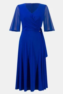 Joseph Ribkoff Jurk Kobalt Blauw 231757S24 Discount