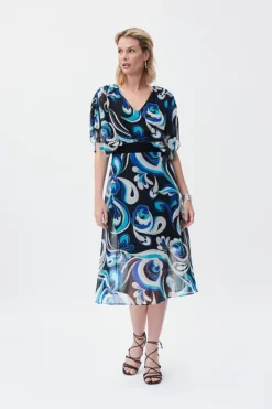 Joseph Ribkoff Jurk Multicolor 231041 Best