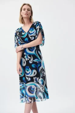Joseph Ribkoff Jurk Multicolor 231041 Best