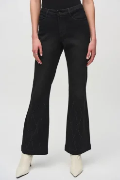 Joseph Ribkoff Pantalon 244949 Zwart Outlet