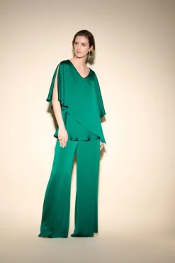 Joseph Ribkoff Pantalon Groen 233785 Outlet