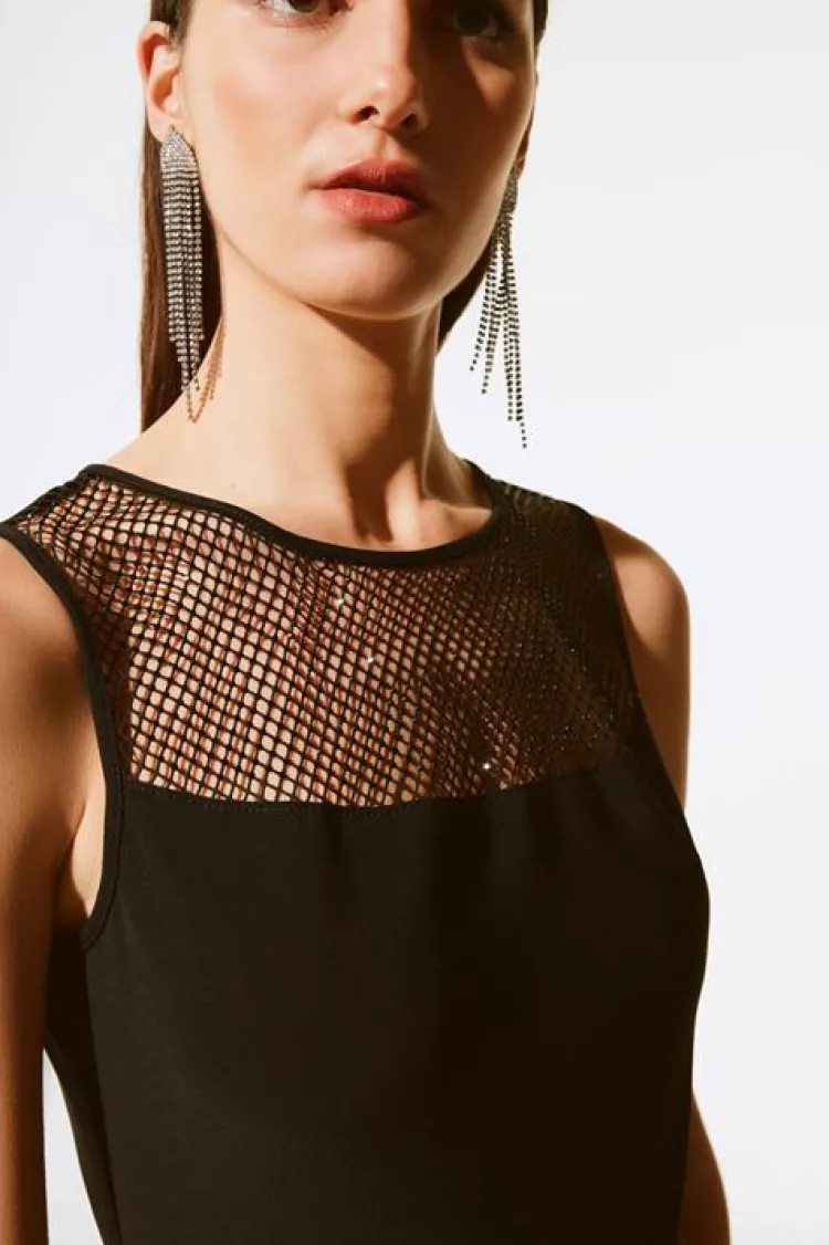 Joseph Ribkoff Top 243757 Zwart Sale