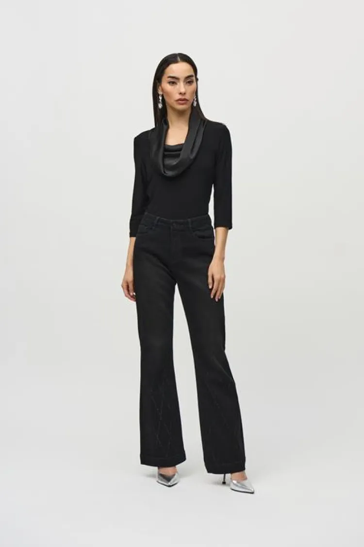 Joseph Ribkoff Top 244106 Zwart Best