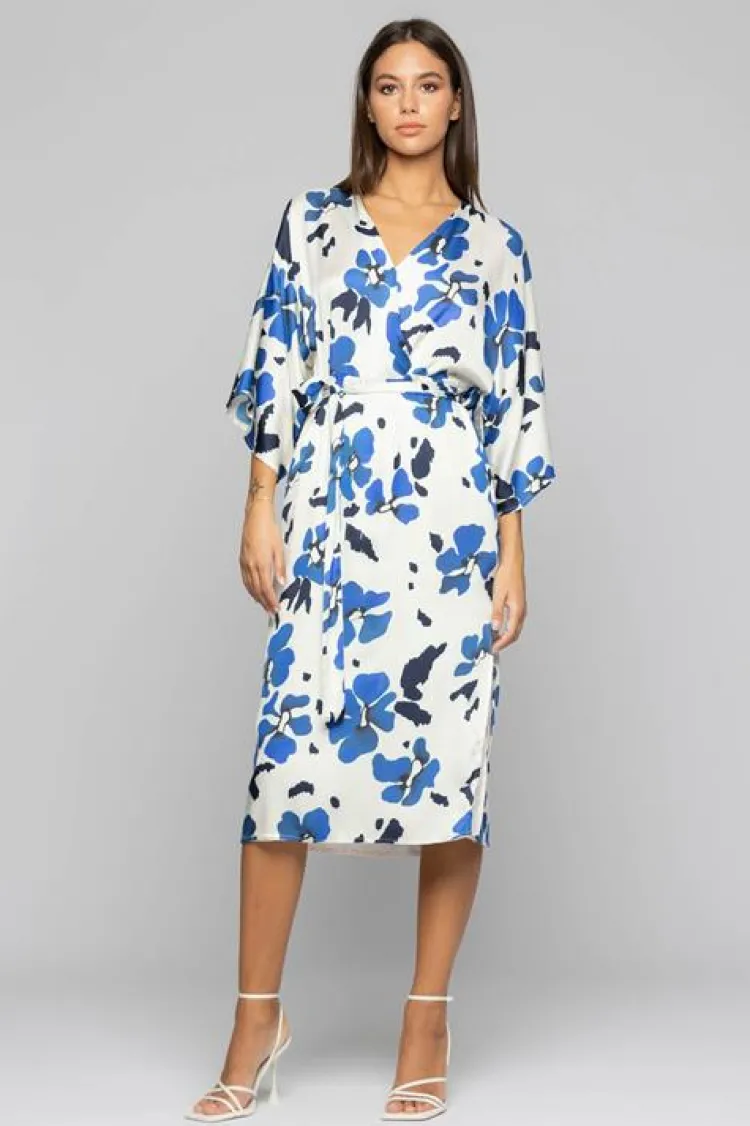 Kocca Jurk Fannye Blauw Outlet