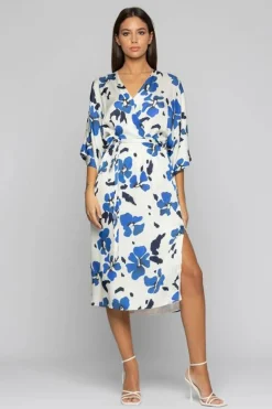 Kocca Jurk Fannye Blauw Outlet