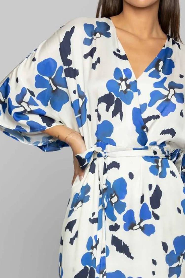 Kocca Jurk Fannye Blauw Outlet