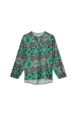 KYRA Blouse Fiona Ikat Print New