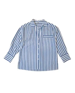 KYRA Blouse Poppie-s25 Blauw
