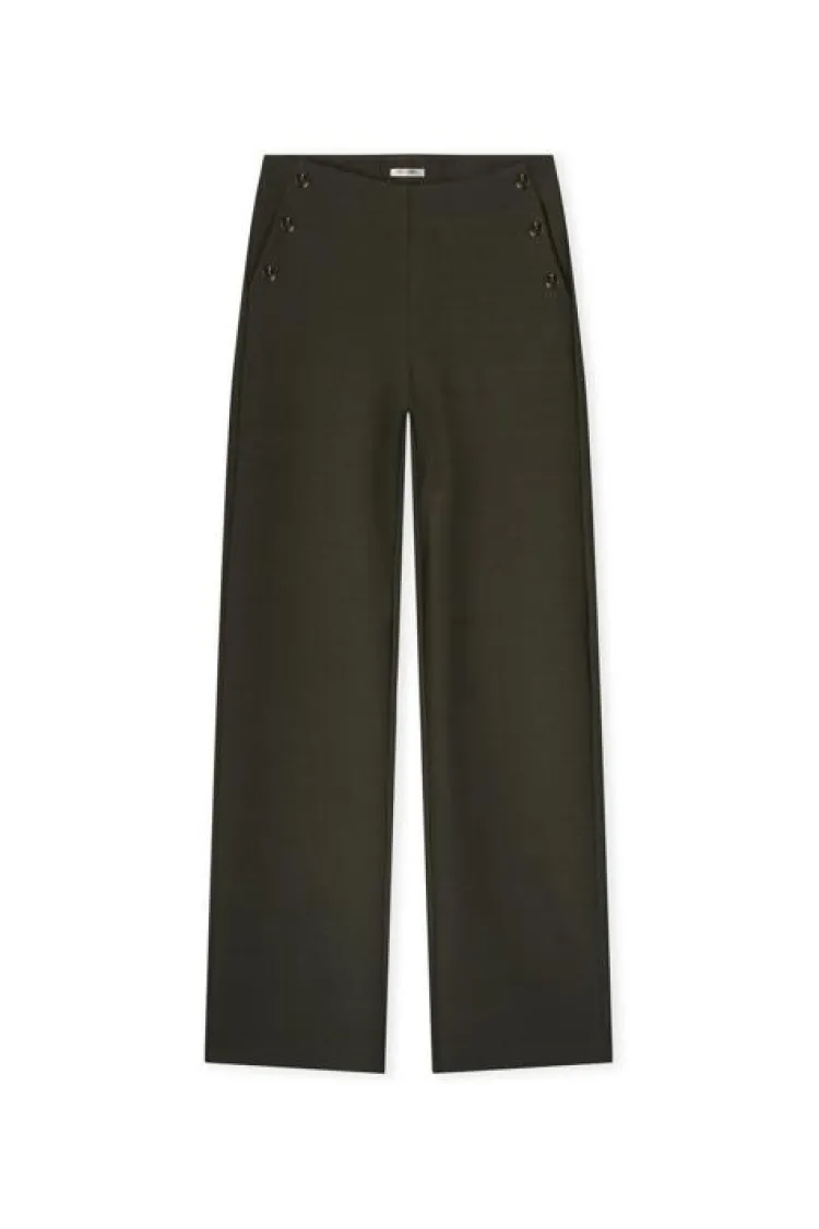 KYRA Broek Henny-w24 Groen Outlet