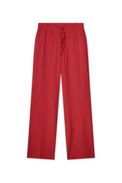 KYRA Broek Long Louisa-s24 Rood Outlet