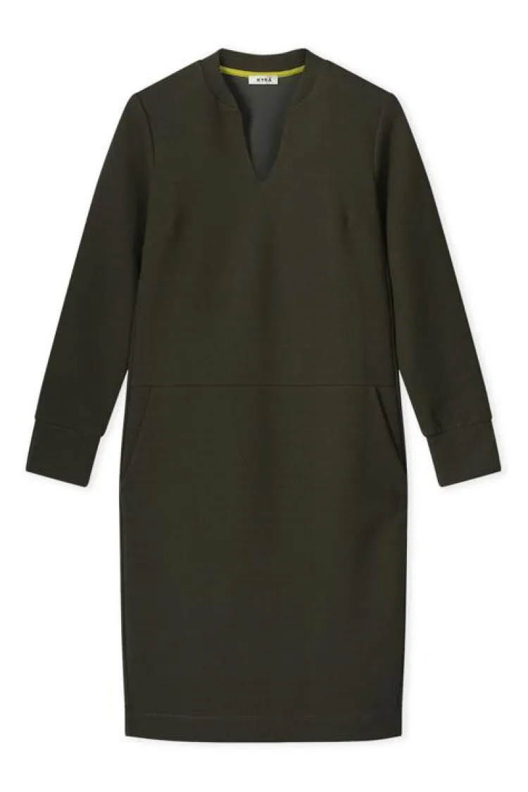 KYRA Jurk Hebe-w24 Groen New