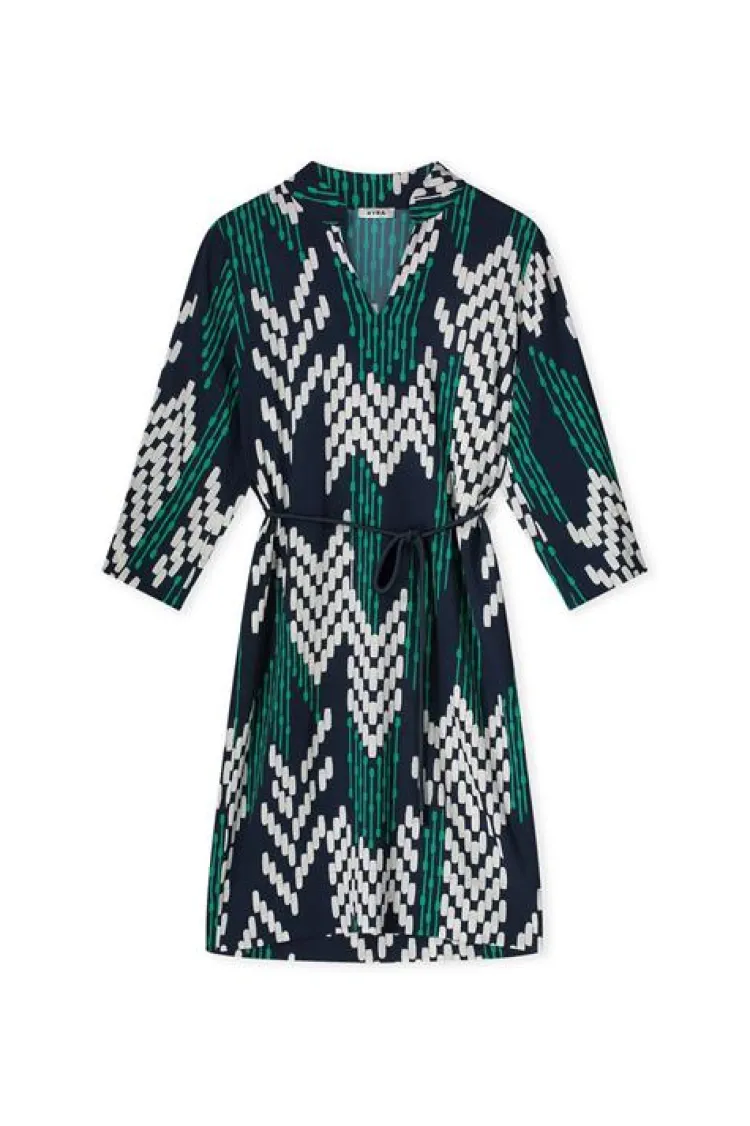 KYRA Jurk Susan Dotted Print Outlet