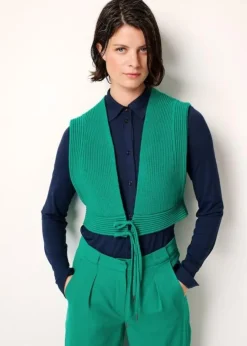 KYRA Vest Aleid-s24 Groen Clearance