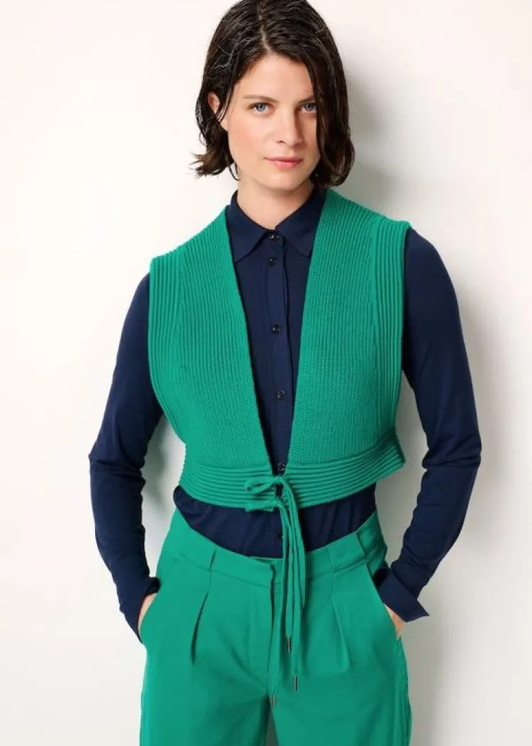 KYRA Vest Aleid-s24 Groen Clearance