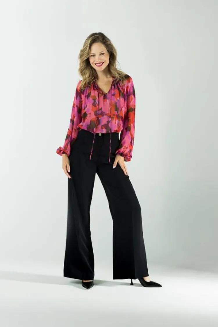 Label DOT Blouse 2421018 Anne Hot