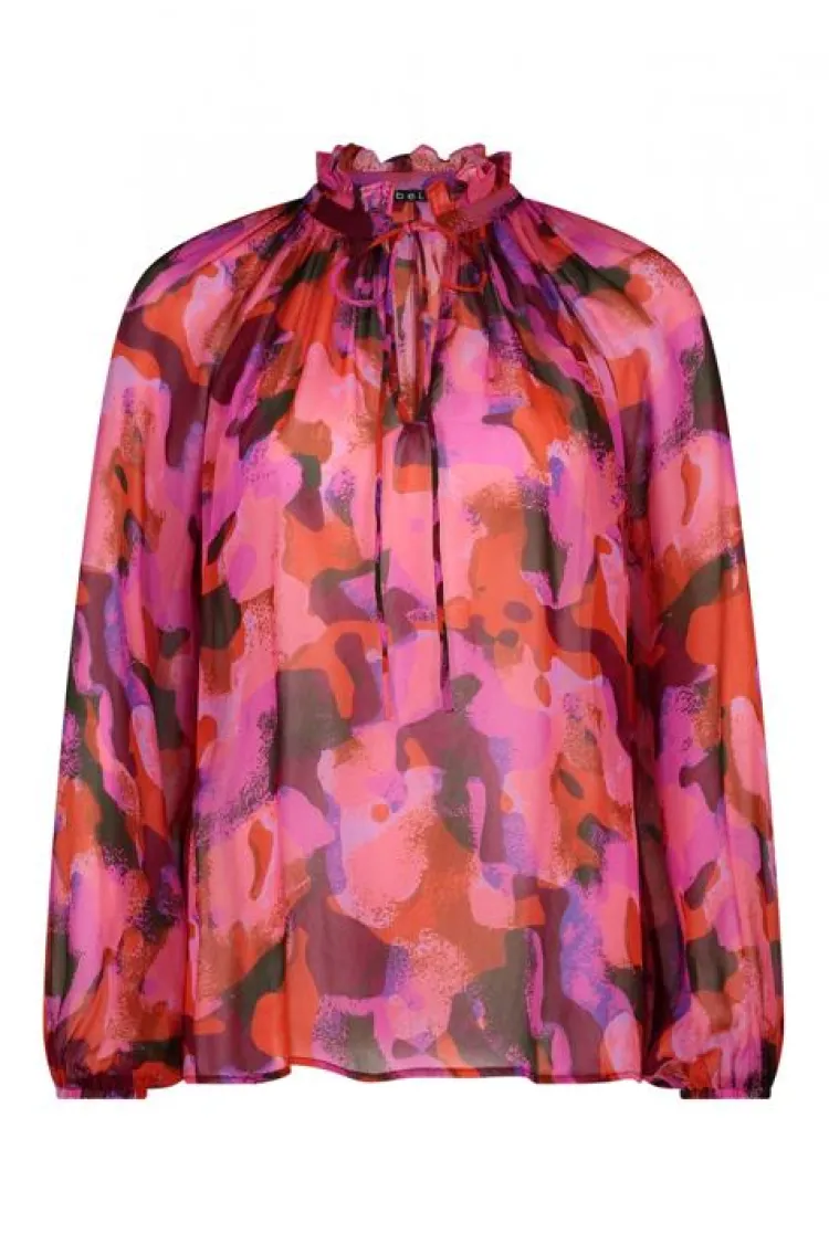 Label DOT Blouse 2421018 Anne Hot
