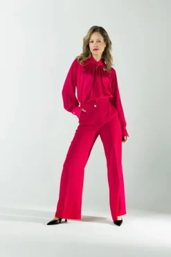 Label DOT Broek 2428001 Roma Rood