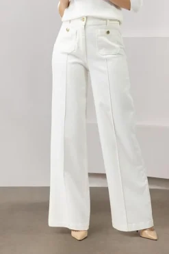 Label DOT Broek 2518010 Ruben Wit Online
