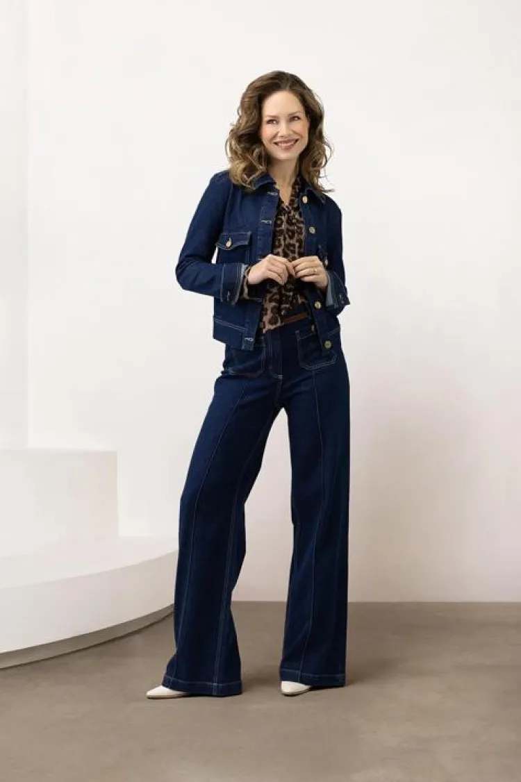 Label DOT Broek 2518010 Ruben Blauw
