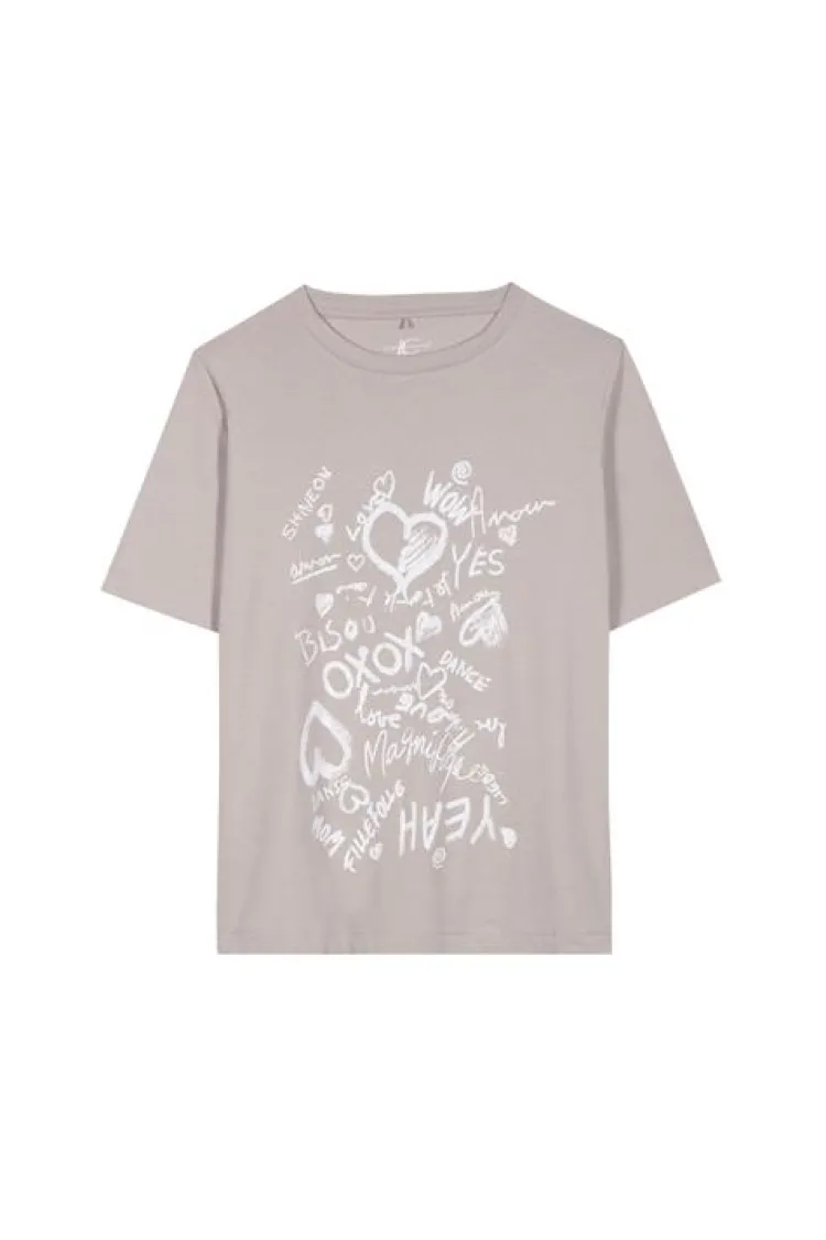 Luisa Cerano T-shirt 358862/7723-0 Zand Best