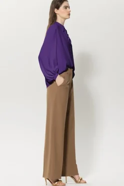 Luisa Cerano Wide Leg Pantalon 688553/3453-0