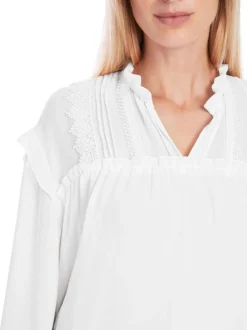 Marc Cain Collections Blouse YC 51.36 W30 Wit New