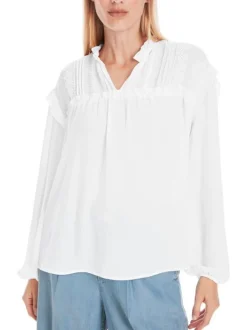 Marc Cain Collections Blouse YC 51.36 W30 Wit New