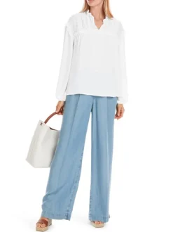 Marc Cain Collections Blouse YC 51.36 W30 Wit New