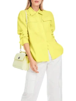 Marc Cain Collections Blouse YC 51.41 W70 Geel Outlet