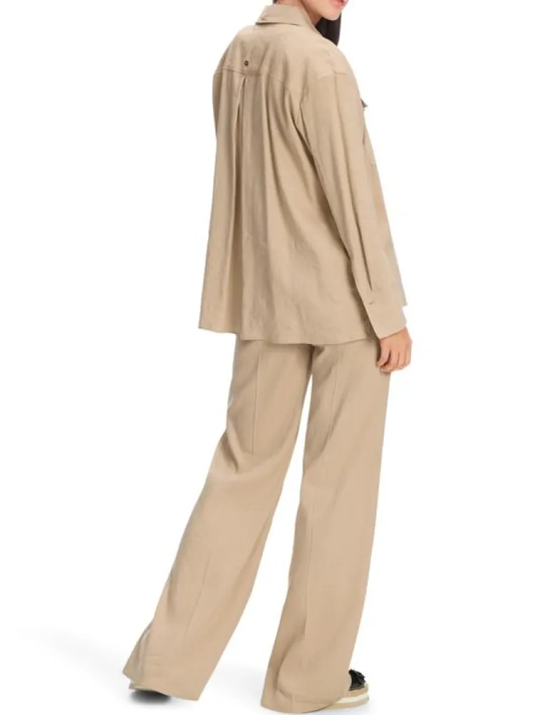 Marc Cain Collections Blouse YC 51.41 W70 Bruin Clearance