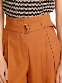 Marc Cain Collections Broek WC 81.52 W47 Oranje Discount