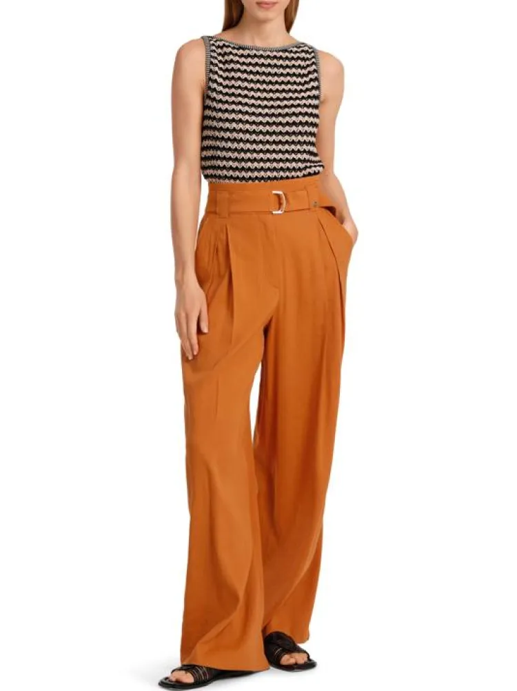 Marc Cain Collections Broek WC 81.52 W47 Oranje Discount