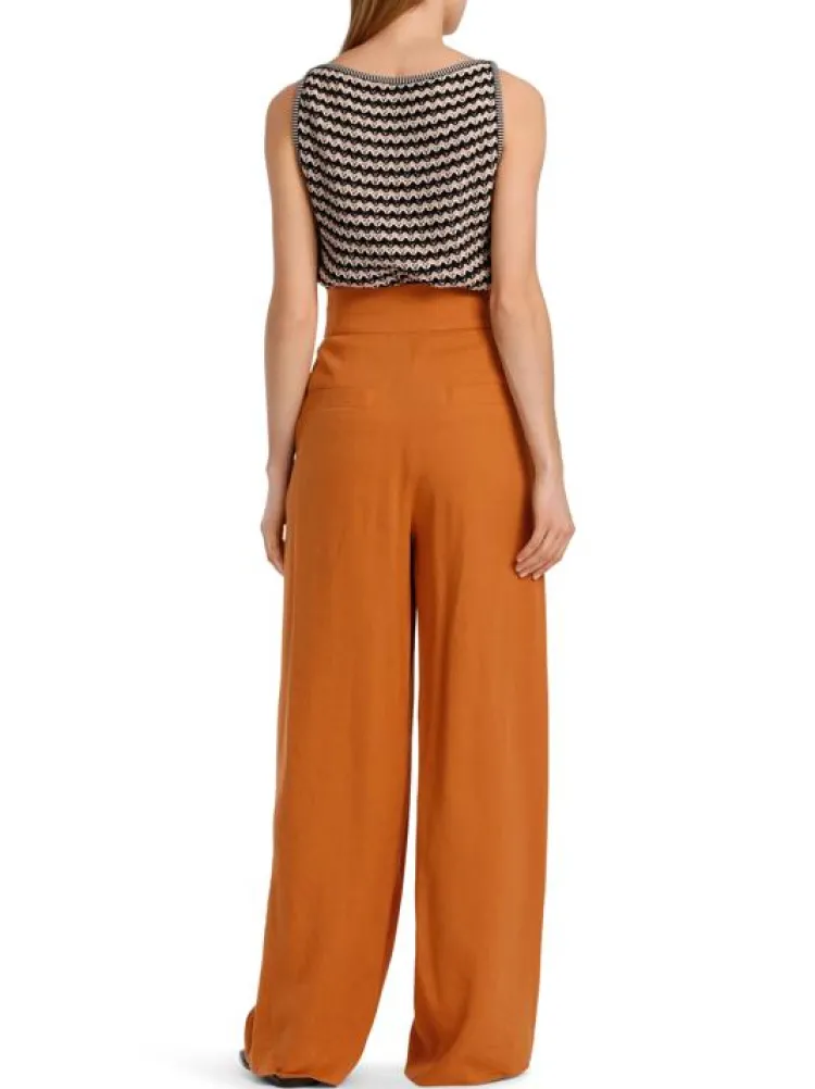 Marc Cain Collections Broek WC 81.52 W47 Oranje Discount