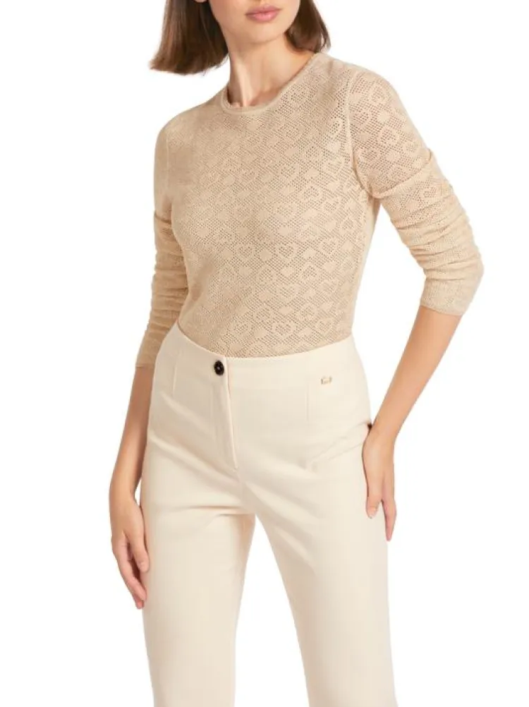 Marc Cain Collections Trui UC 41.17 M11 Beige Best