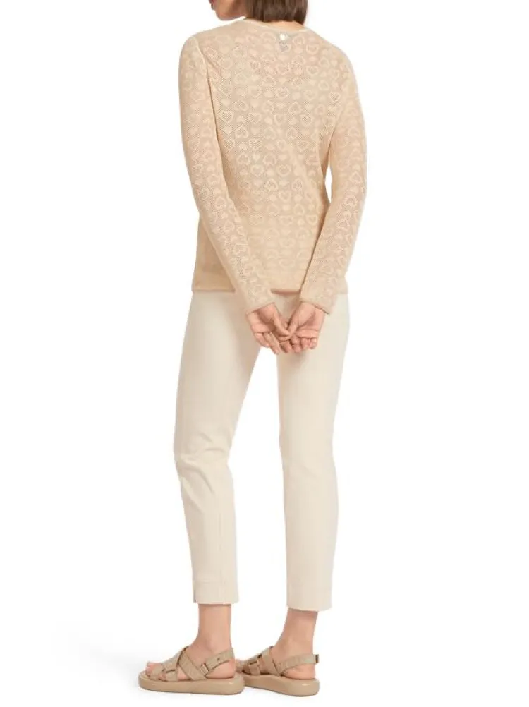 Marc Cain Collections Trui UC 41.17 M11 Beige Best