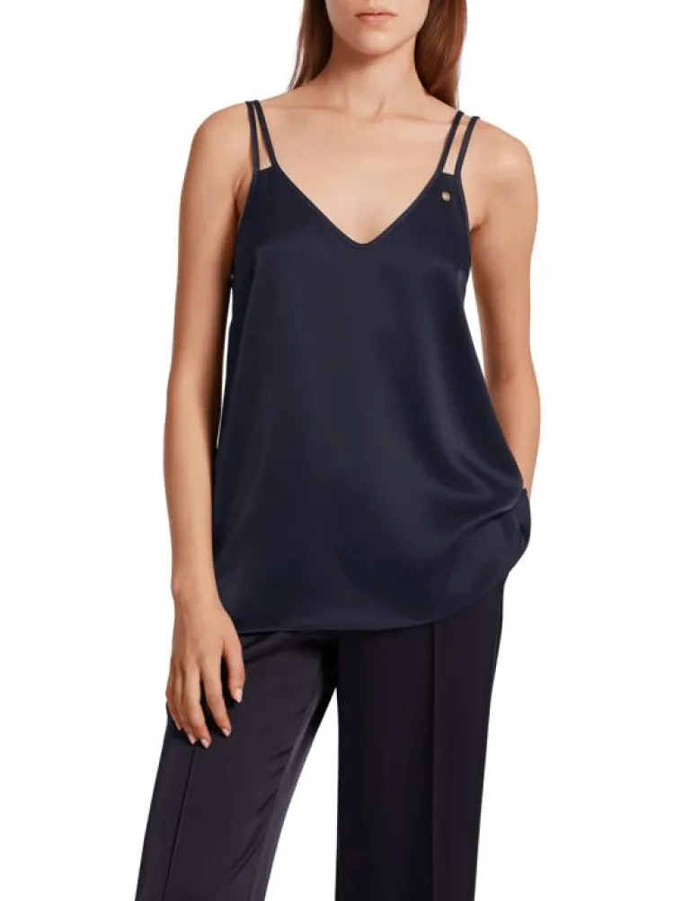 Marc Cain Collections T-Shirt WC 61.15 W15 Blauw Sale