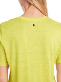 Marc Cain Collections T-Shirt YC 48.34 J54 Geel Discount