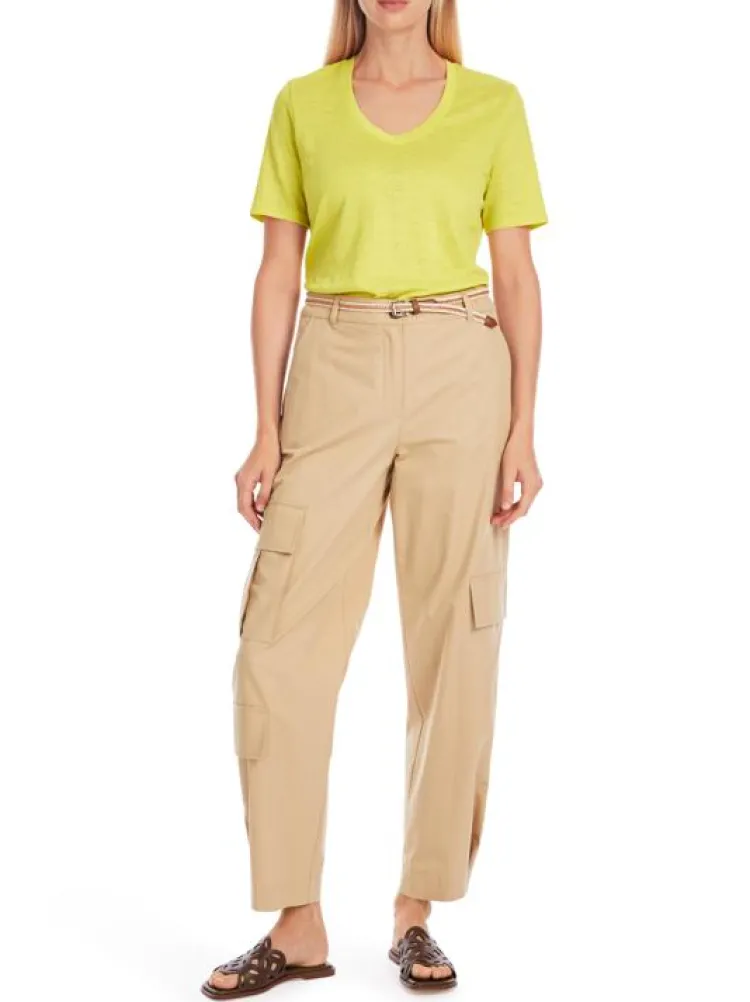 Marc Cain Collections T-Shirt YC 48.34 J54 Geel Discount