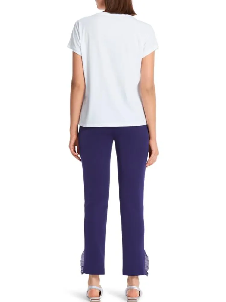 Marc Cain Collections T-Shirt WC 48.46 J36 Wit Outlet