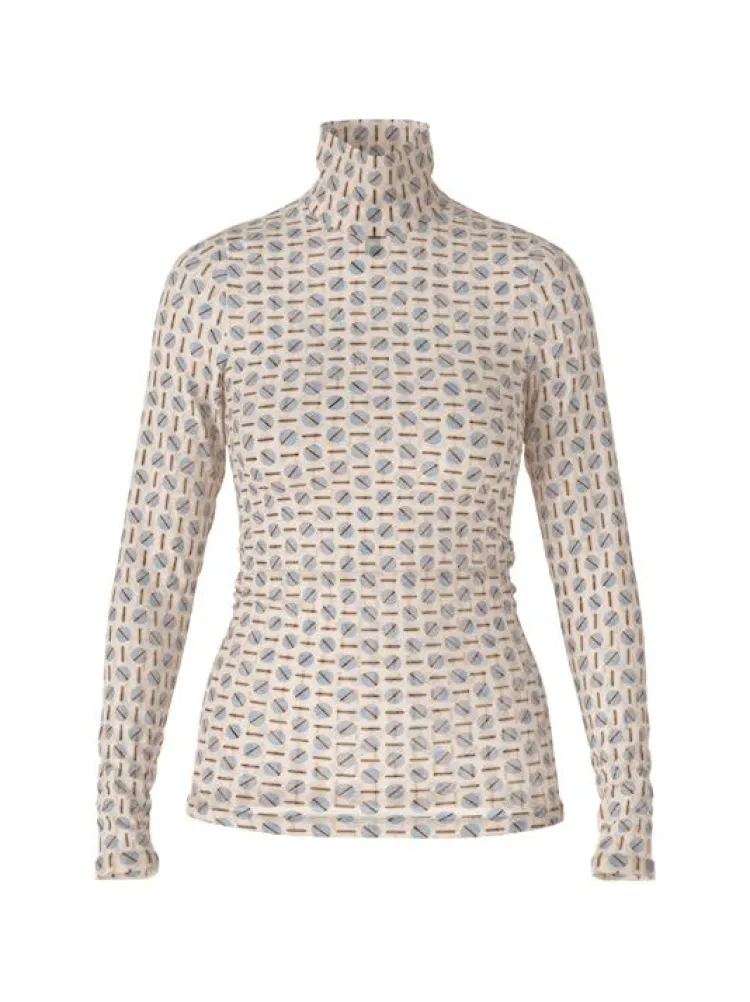Marc Cain Collections T-Shirt VC 48.12 J07 Beige New