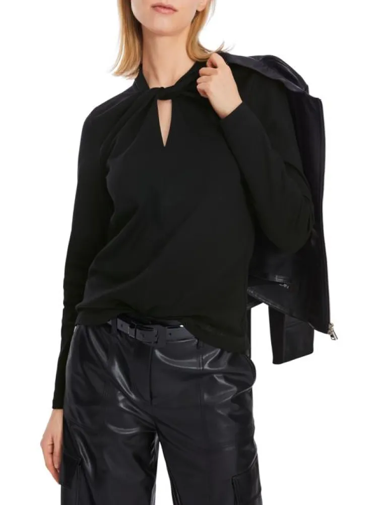 Marc Cain Collections T-Shirt XC 48.19 J15 Zwart Clearance