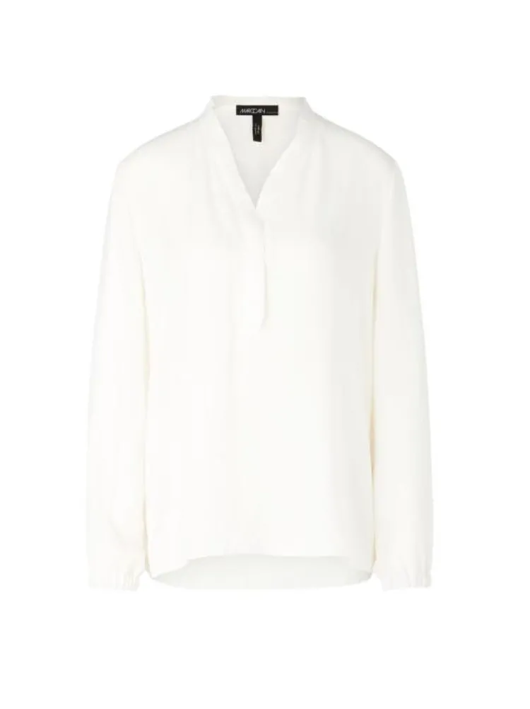Marc Cain Essentials Blouse +E 51.03 W10 Off-white Clearance