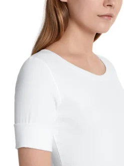 Marc Cain Essentials T-Shirt +E 48.09 J50 Wit Outlet