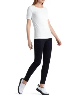 Marc Cain Essentials T-Shirt +E 48.09 J50 Wit Outlet