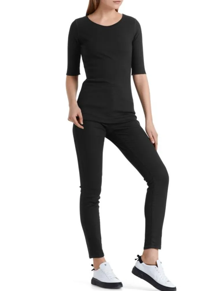 Marc Cain Essentials T-Shirt +E 48.09 J50 Zwart Online